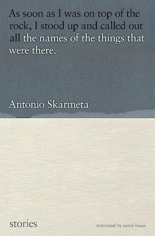 The Names Of The Things That Were There by Antonio SkarmetaCurtis Bauer-Paperback
The Names Of The Things That Were There by Antonio SkarmetaCurtis Bauer-Paperback