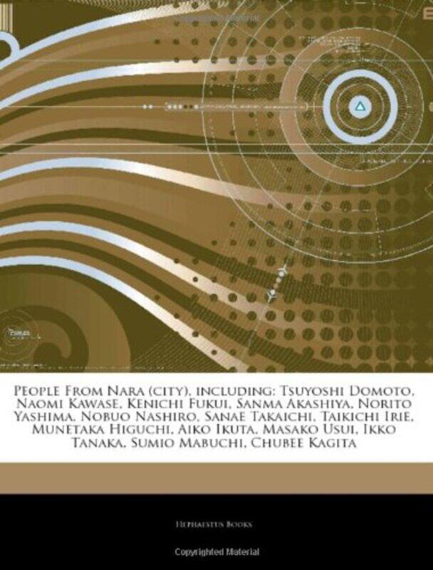 Articles on People from Nara City Including by Susan AnsteyAlison BurchLucy HobbsAvril KirkhamShubha KoshyLorna PepperEmma Wilkinson-Paperback
Articles on People from Nara City Including by Susan AnsteyAlison BurchLucy HobbsAvril KirkhamShubha KoshyLorna PepperEmma Wilkinson-Paperback