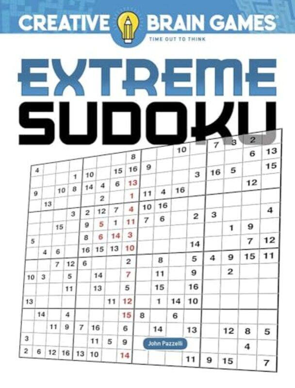 Creative Brain Games Extreme Sudoku by Scott E BuchananBranwell DuBose Kapeluck-Paperback
Creative Brain Games Extreme Sudoku by Scott E BuchananBranwell DuBose Kapeluck-Paperback