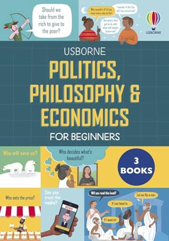 Politics Philosophy And Economics For Beginners 3 Book Set by Minna Lacey, Jordan Akpojaro Rachel Firth-Paperback
Politics Philosophy And Economics For Beginners 3 Book Set by Minna Lacey, Jordan Akpojaro Rachel Firth-Paperback