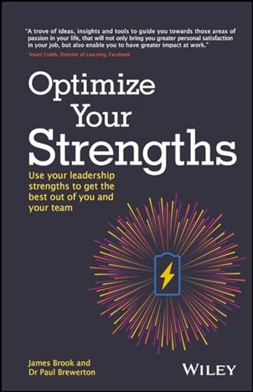 Optimize Your Strengths by James John Wiley & Sons, Ltd BrookDr Paul Brewerton-Paperback
Optimize Your Strengths by James John Wiley & Sons, Ltd BrookDr Paul Brewerton-Paperback