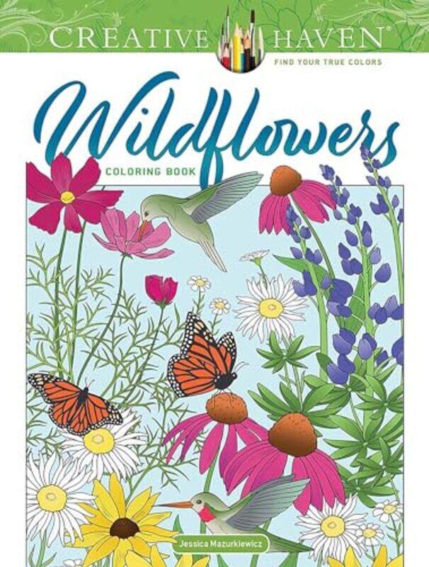 Creative Haven Wildflowers Coloring Book by Jessica Mazurkiewicz-Paperback
Creative Haven Wildflowers Coloring Book by Jessica Mazurkiewicz-Paperback