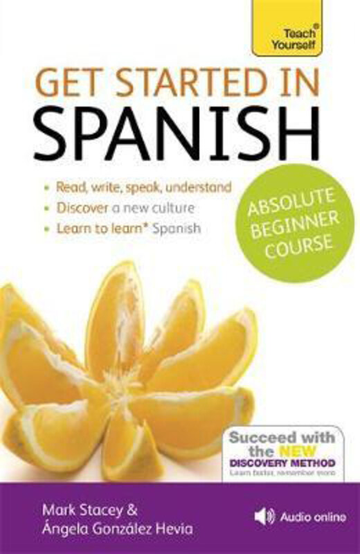 Get Started in Beginner's Spanish: Teach Yourself: (Book and audio support), Mixed Media Product, By: Angela Gonzalez Hevia
Get Started in Beginner's Spanish: Teach Yourself: (Book and audio support), Mixed Media Product, By: Angela Gonzalez Hevia