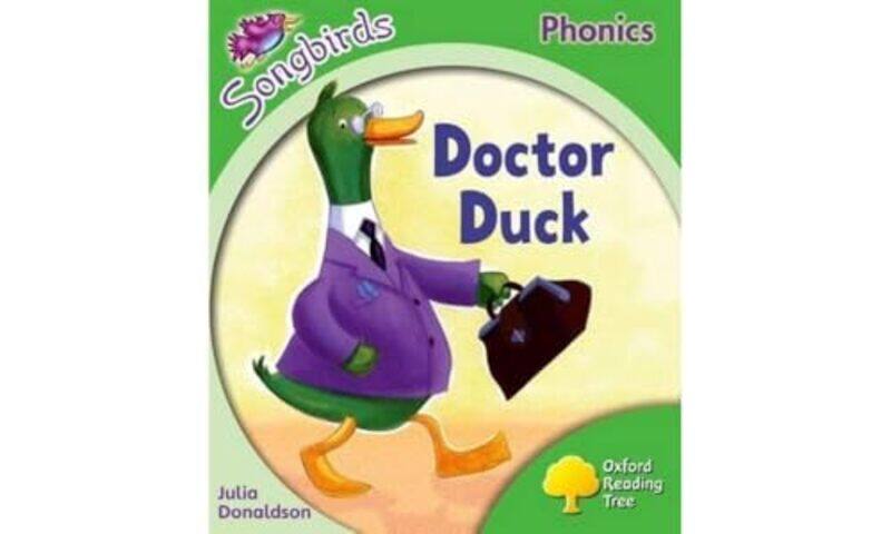 Oxford Reading Tree Songbirds Phonics Level 2 Doctor Duck by C Watson Garcia-Paperback
Oxford Reading Tree Songbirds Phonics Level 2 Doctor Duck by C Watson Garcia-Paperback