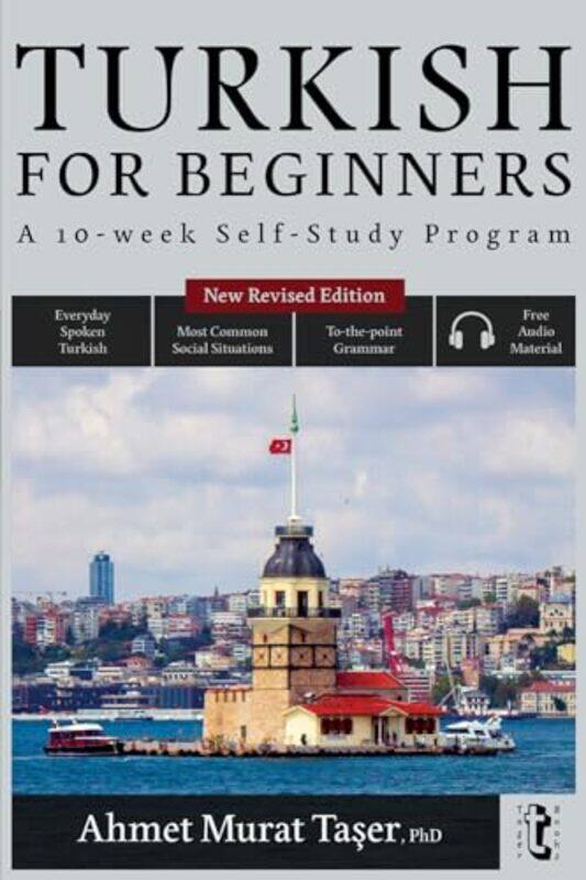 Turkish for Beginners A 10Week SelfStudy Program 2nd Edition with Audio by Taser, Ahmet Murat - Paperback
Turkish for Beginners A 10Week SelfStudy Program 2nd Edition with Audio by Taser, Ahmet Murat - Paperback