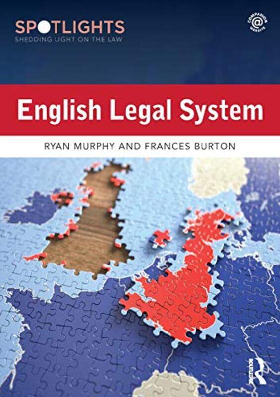English Legal System by Ryan MurphyFrances Research Fellow and Co-Director, London Metropolitan University, UK Burton-Paperback
English Legal System by Ryan MurphyFrances Research Fellow and Co-Director, London Metropolitan University, UK Burton-Paperback