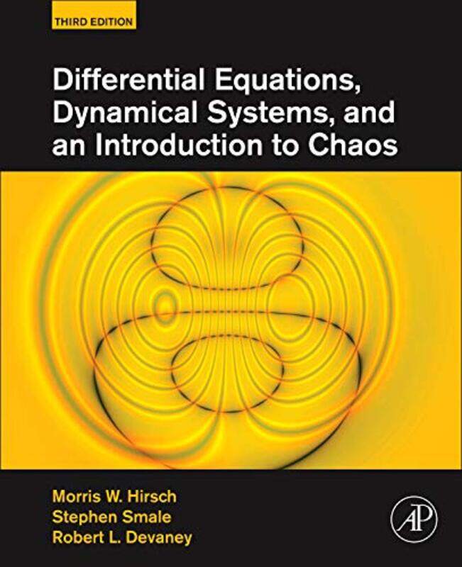 Differential Equations Dynamical Systems and an Introduction to Chaos by Marcos Universite de Geneve Marino-Hardcover
Differential Equations Dynamical Systems and an Introduction to Chaos by Marcos Universite de Geneve Marino-Hardcover