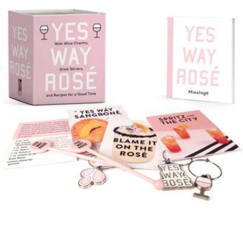 Yes Way Rose Mini Kit: With Wine Charms, Drink Stirrers, and Recipes for a Good Time
Yes Way Rose Mini Kit: With Wine Charms, Drink Stirrers, and Recipes for a Good Time