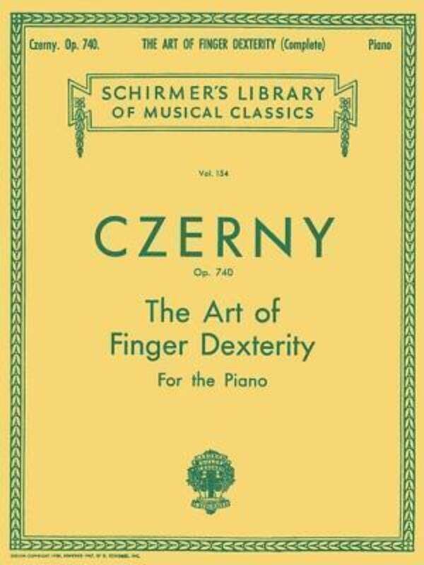 Art of Finger Dexterity, Op. 740 (Complete): Piano,Paperback, By:Czerny, Carl - Vogrich, Max
Art of Finger Dexterity, Op. 740 (Complete): Piano,Paperback, By:Czerny, Carl - Vogrich, Max