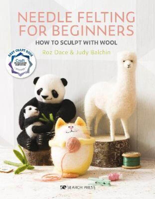 Needle Felting for Beginners: How to Sculpt with Wool,Paperback, By:Dace, Roz - Balchin, Judy
Needle Felting for Beginners: How to Sculpt with Wool,Paperback, By:Dace, Roz - Balchin, Judy