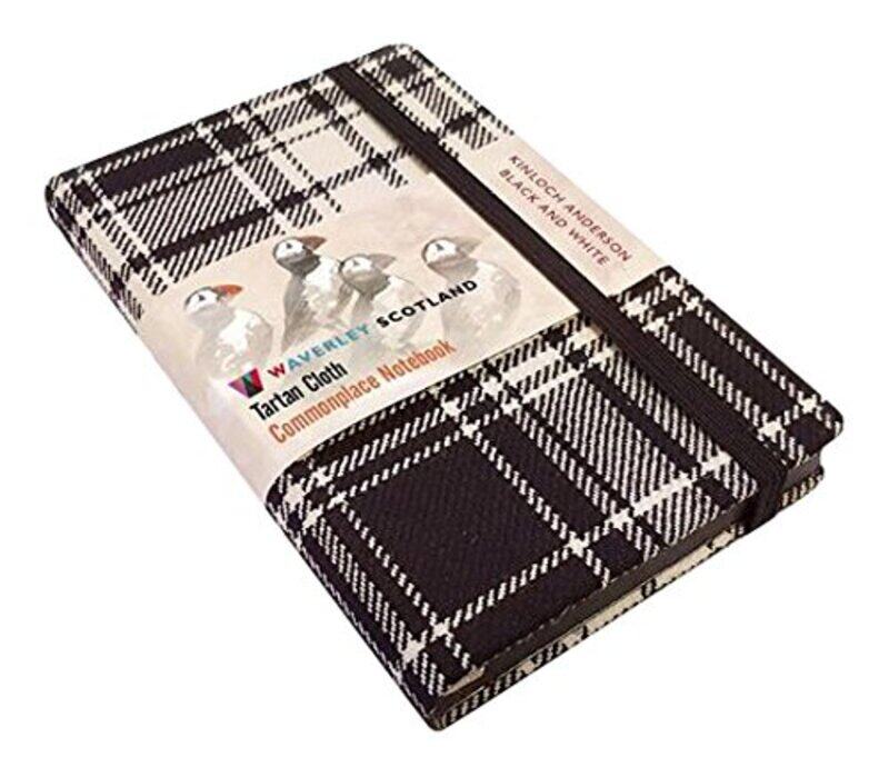 Waverley ST M Black & White Pocket Genuine Tartan Cloth Commonplace Notebook by Chef Wan-Hardcover
Waverley ST M Black & White Pocket Genuine Tartan Cloth Commonplace Notebook by Chef Wan-Hardcover