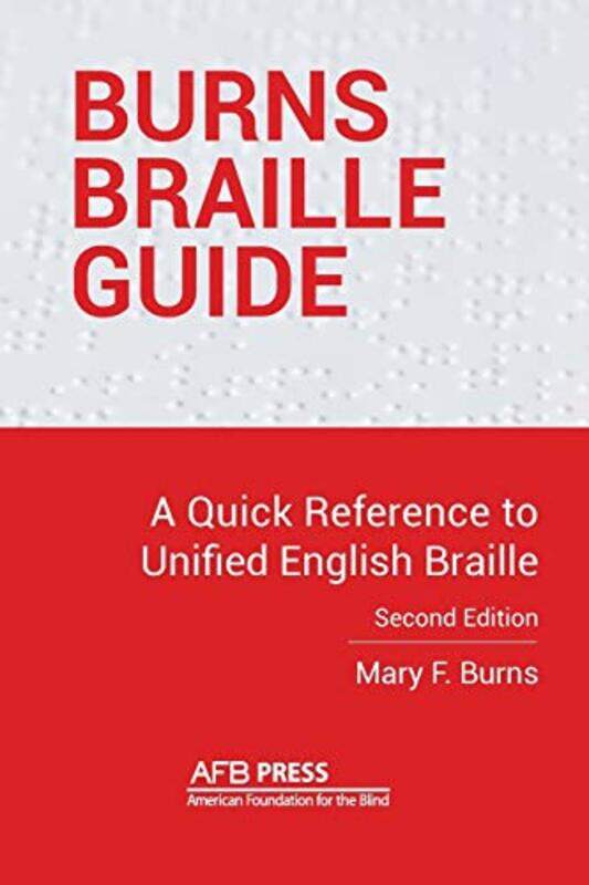 Burns Braille Guide by Steve ClarkeJoy WhiteAmanda RidleyEd PawsonChris Owens-Paperback
Burns Braille Guide by Steve ClarkeJoy WhiteAmanda RidleyEd PawsonChris Owens-Paperback