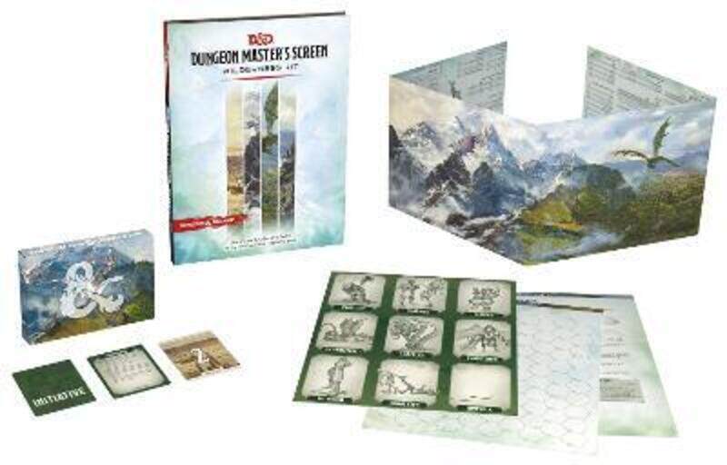 Dungeons & Dragons Dungeon Master's Screen Wilderness Kit (D&d Accessories).paperback,By :Wizards RPG Team
Dungeons & Dragons Dungeon Master's Screen Wilderness Kit (D&d Accessories).paperback,By :Wizards RPG Team