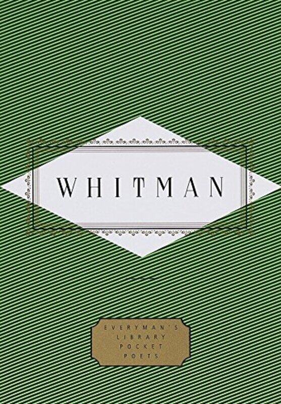 Whitman: Poems (Everyman's Library Pocket Poets), Hardcover Book, By: Walt Whitman
Whitman: Poems (Everyman's Library Pocket Poets), Hardcover Book, By: Walt Whitman