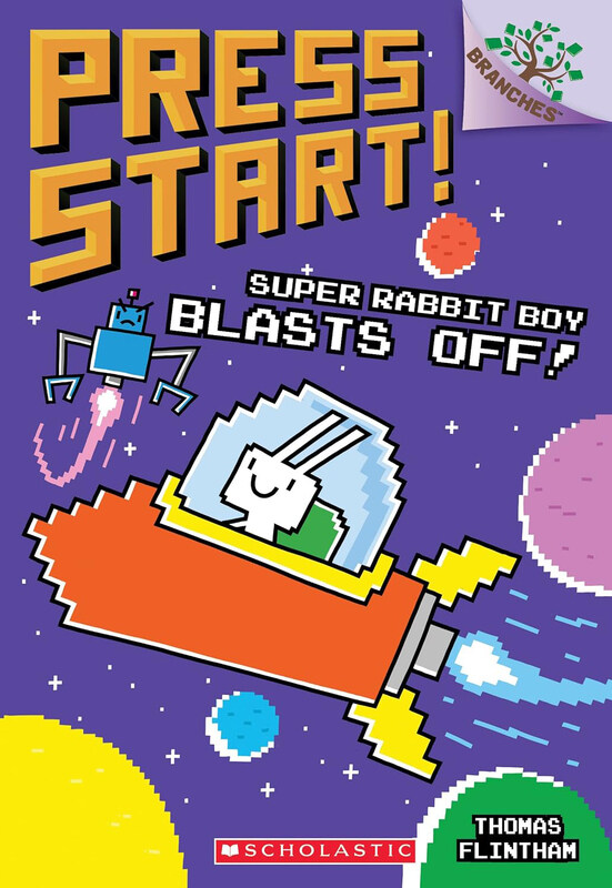 Super Rabbit Boy Blasts Off!: A Branches Book (Press Start! #5), Paperback Book, By: Thomas Flintham
Super Rabbit Boy Blasts Off!: A Branches Book (Press Start! #5), Paperback Book, By: Thomas Flintham
