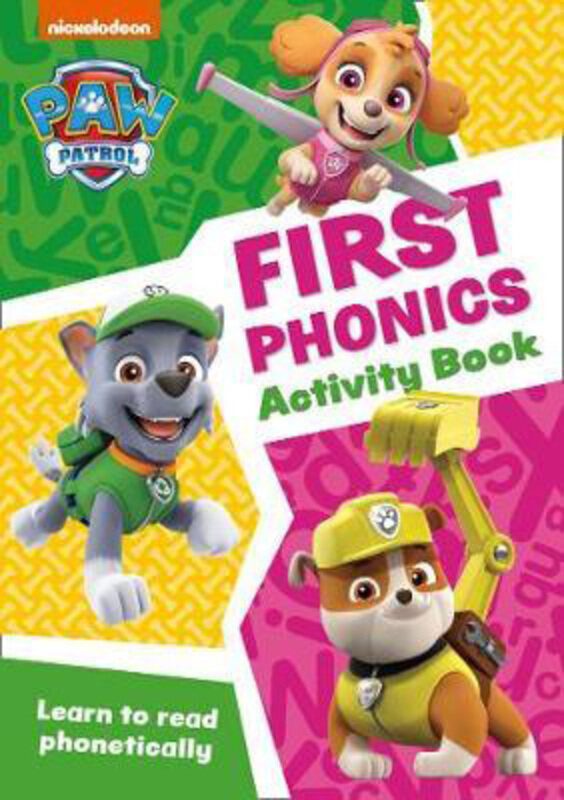 PAW Patrol First Phonics Activity Book: Get Ready for School with Paw Patrol, Paperback Book, By: HarperCollins Publishers
PAW Patrol First Phonics Activity Book: Get Ready for School with Paw Patrol, Paperback Book, By: HarperCollins Publishers