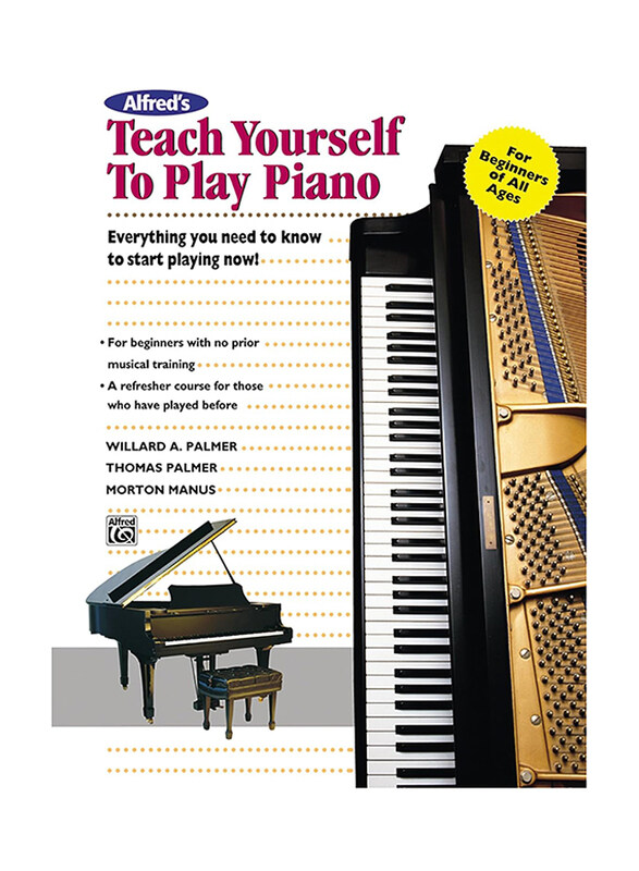 Teach Yourself To Play Piano, Paperback Book, By: Morton Manus, Willard A Palmer, Thomas Palmer
Teach Yourself To Play Piano, Paperback Book, By: Morton Manus, Willard A Palmer, Thomas Palmer