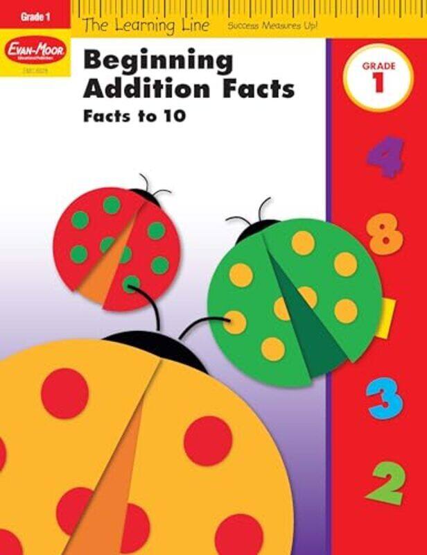 Learning Line Beginning Addition Facts To 10 Grade 1 Workbook By Evan-Moor Corporation - Paperback
Learning Line Beginning Addition Facts To 10 Grade 1 Workbook By Evan-Moor Corporation - Paperback