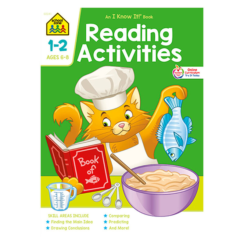 Reading Activities 1-2 Deluxe Edition Workbook, Paperback Book, By: School Zone Publishing
Reading Activities 1-2 Deluxe Edition Workbook, Paperback Book, By: School Zone Publishing