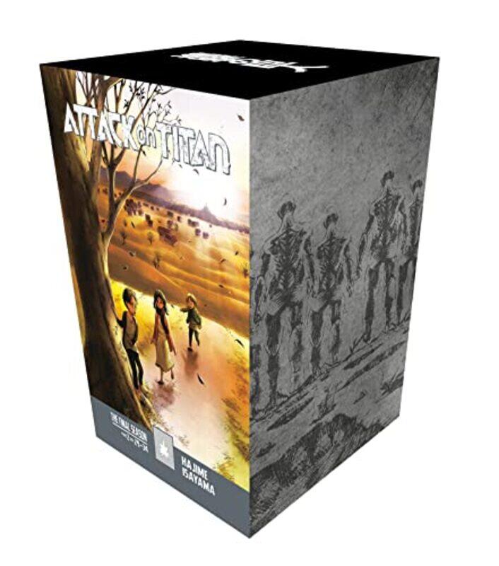 Attack On Titan The Final Season Part 2 Manga Box Set By Isayama, Hajime Paperback
Attack On Titan The Final Season Part 2 Manga Box Set By Isayama, Hajime Paperback