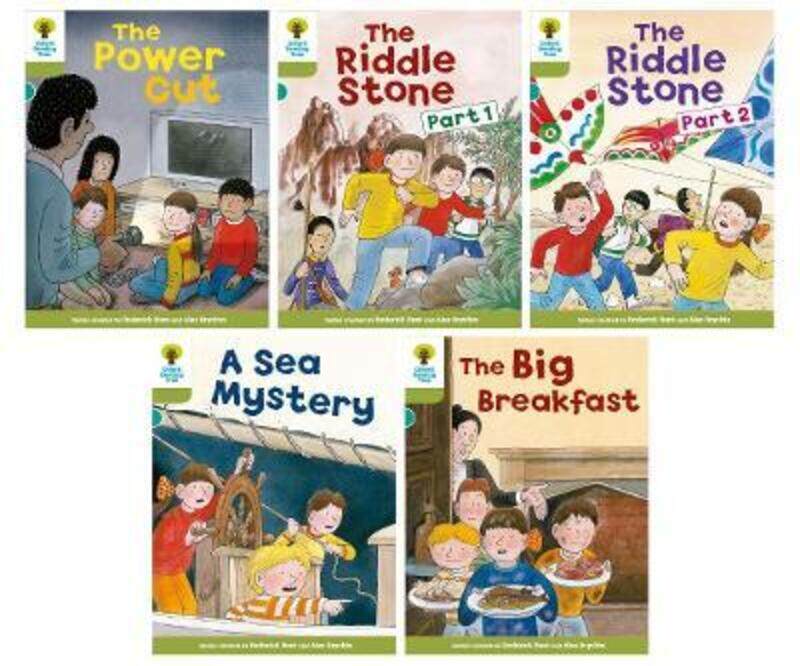 Oxford Reading Tree: Biff, Chip and Kipper Stories: Oxford Level 7: Mixed Pack 5, Paperback Book, By: Roderick Hunt
Oxford Reading Tree: Biff, Chip and Kipper Stories: Oxford Level 7: Mixed Pack 5, Paperback Book, By: Roderick Hunt