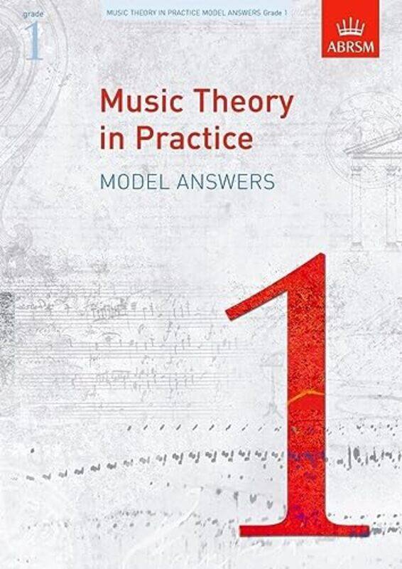Music Theory In Practice Model Answers Grade 1 by Oxford University Press Paperback
Music Theory In Practice Model Answers Grade 1 by Oxford University Press Paperback