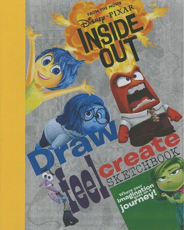 Disney Pixar Inside Out Draw, Feel, Create Sketchbook, Paperback Book, By: Disney
Disney Pixar Inside Out Draw, Feel, Create Sketchbook, Paperback Book, By: Disney