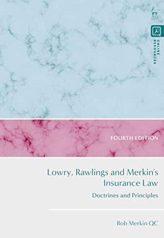 Lowry Rawlings and Merkins Insurance Law by Rob University of Reading, UK Merkin KC-Hardcover
Lowry Rawlings and Merkins Insurance Law by Rob University of Reading, UK Merkin KC-Hardcover
