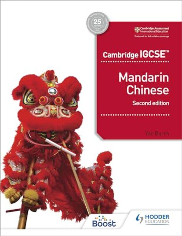 Cambridge IGCSE Mandarin Chinese Students Book 2nd edition by AAse-Berit StrandskogenRolf StrandskogenBarbara White-Paperback
Cambridge IGCSE Mandarin Chinese Students Book 2nd edition by AAse-Berit StrandskogenRolf StrandskogenBarbara White-Paperback