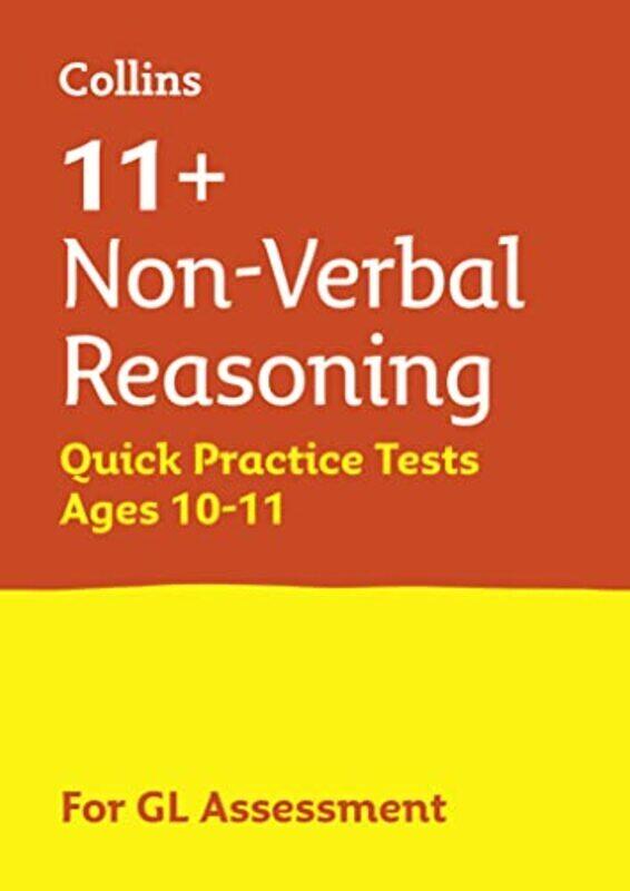 Collins 11+ Practice - 11+ Non-Verbal Reasoning Quick Practice Tests Age 10-11 (Year 6): For The 202 By Letts 11+ Paperback
Collins 11+ Practice - 11+ Non-Verbal Reasoning Quick Practice Tests Age 10-11 (Year 6): For The 202 By Letts 11+ Paperback