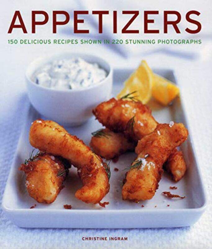 Appetizers: 150 delicious recipes shown in 220 stunning photographs,Hardcover by Ingram, Christine
Appetizers: 150 delicious recipes shown in 220 stunning photographs,Hardcover by Ingram, Christine