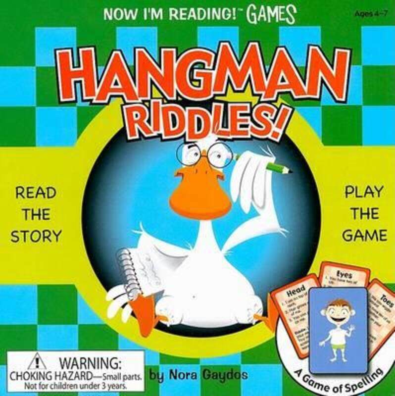 ^(C) Nir! Games: Hangman Riddles! A Game of the Body (Now I'm Reading!),Paperback,ByNora Gaydos
^(C) Nir! Games: Hangman Riddles! A Game of the Body (Now I'm Reading!),Paperback,ByNora Gaydos