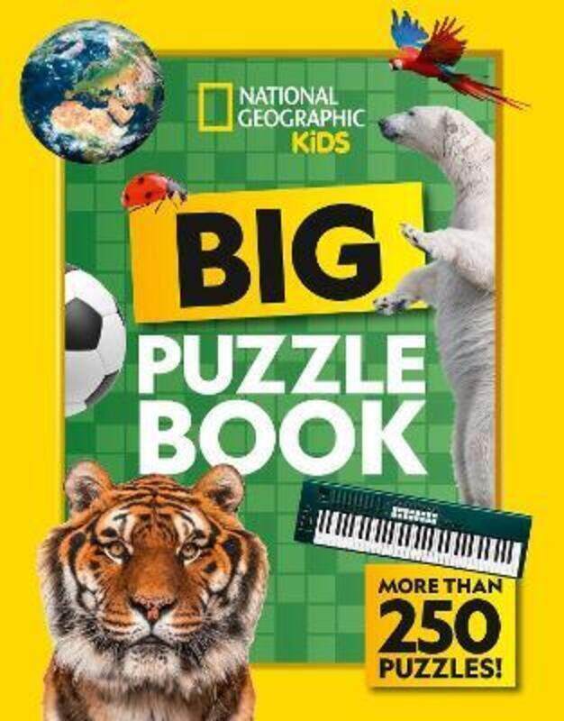 Big Puzzle Book: More than 250 brain-tickling quizzes, sudokus, crosswords and wordsearches (Nationa.paperback,By :National Geographic Kids
Big Puzzle Book: More than 250 brain-tickling quizzes, sudokus, crosswords and wordsearches (Nationa.paperback,By :National Geographic Kids