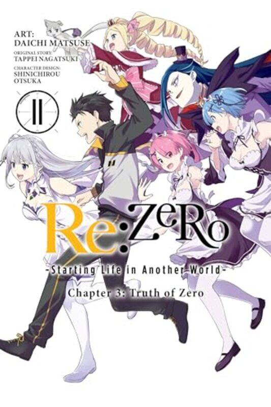 Rezero Starting Life In Another World Chapter 3 Truth Of Zero Vol 11 Manga by Daichi MatsuseTappei Nagatsuki-Paperback
Rezero Starting Life In Another World Chapter 3 Truth Of Zero Vol 11 Manga by Daichi MatsuseTappei Nagatsuki-Paperback