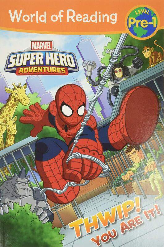 World of Reading Super Hero Adventures: Thwip! You Are It!: Level Pre-1, Paperback Book, By: Alexandra West
World of Reading Super Hero Adventures: Thwip! You Are It!: Level Pre-1, Paperback Book, By: Alexandra West