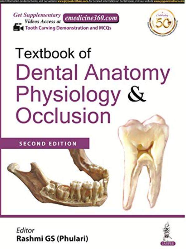 Textbook of Dental Anatomy, Physiology & Occlusion,Paperback,by:(Phulari), Rashmi GS
Textbook of Dental Anatomy, Physiology & Occlusion,Paperback,by:(Phulari), Rashmi GS