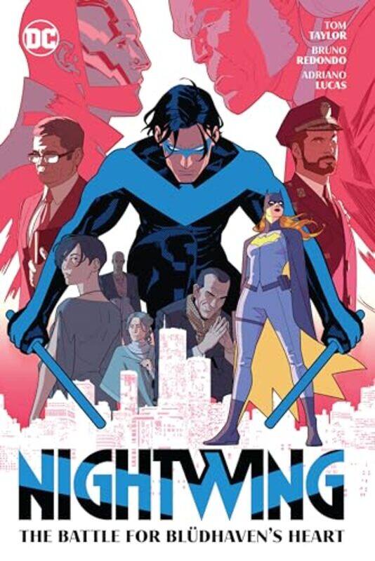 Nightwing Vol3 The Battle for Bludhavens Heart by Tom TaylorBruno Redondo-Hardcover
Nightwing Vol3 The Battle for Bludhavens Heart by Tom TaylorBruno Redondo-Hardcover