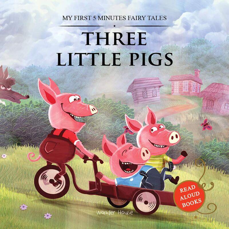 My First 5 Minutes Fairy Tales Three little pigs: Traditional Fairy Tales For Children, Paperback Book, By: Wonder House Books
My First 5 Minutes Fairy Tales Three little pigs: Traditional Fairy Tales For Children, Paperback Book, By: Wonder House Books