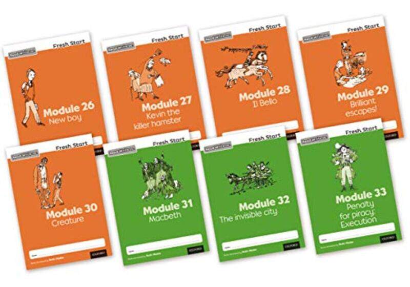 Read Write Inc. Fresh Start: Modules 26-33 - Mixed Pack of 8,Paperback,by:Ruth Miskin
Read Write Inc. Fresh Start: Modules 26-33 - Mixed Pack of 8,Paperback,by:Ruth Miskin