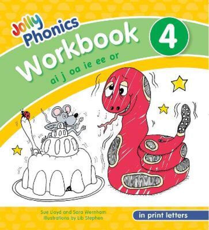 Jolly Phonics Workbook 4: In Print Letters (American English edition),Paperback,ByLloyd, Sue - Wernham, Sara
Jolly Phonics Workbook 4: In Print Letters (American English edition),Paperback,ByLloyd, Sue - Wernham, Sara