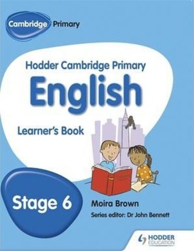 Hodder Cambridge Primary English: Learner's Book Stage 6, Paperback Book, By: Moira Brown
Hodder Cambridge Primary English: Learner's Book Stage 6, Paperback Book, By: Moira Brown