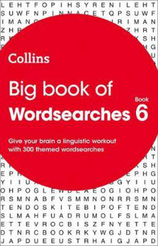 Big Book of Wordsearches 6: 300 Themed Wordsearches, Paperback Book, By: Collins Puzzles
Big Book of Wordsearches 6: 300 Themed Wordsearches, Paperback Book, By: Collins Puzzles