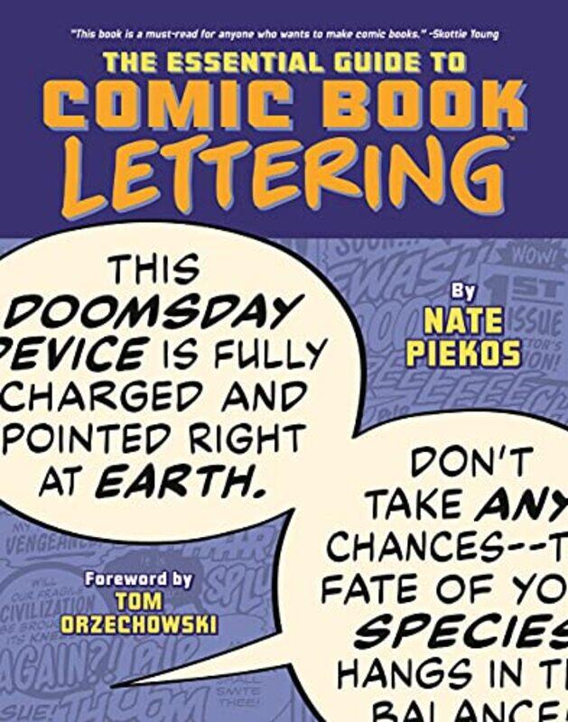Essential Guide to Comic Book Lettering by Nate PiekosTom Orzechowski-Paperback
Essential Guide to Comic Book Lettering by Nate PiekosTom Orzechowski-Paperback