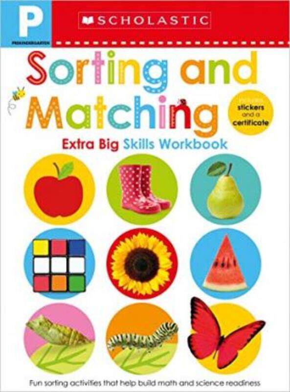Sorting And Matching Pre-K Workbook: Scholastic Early Learners (Extra Big Skills Workbook),Paperback, By:Scholastic Early Learners
Sorting And Matching Pre-K Workbook: Scholastic Early Learners (Extra Big Skills Workbook),Paperback, By:Scholastic Early Learners