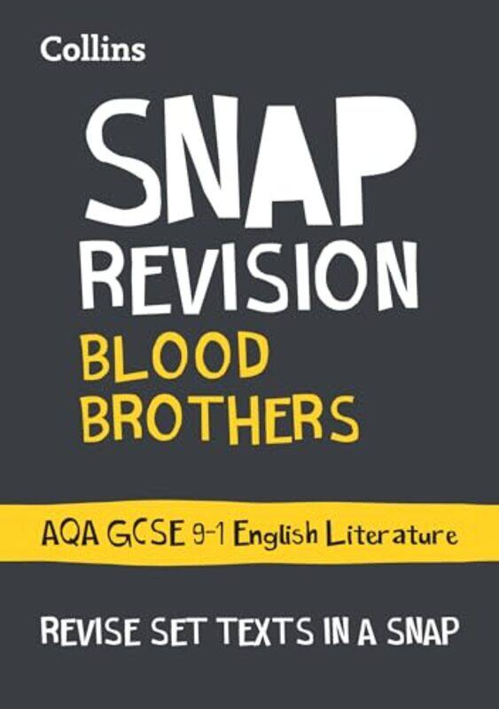 Blood Brothers AQA GCSE 91 Grade English Literature Text Guide by Lonely Planet KidsMarzia AccatinoMarzia AccatinoLaura Brenlla-Paperback
Blood Brothers AQA GCSE 91 Grade English Literature Text Guide by Lonely Planet KidsMarzia AccatinoMarzia AccatinoLaura Brenlla-Paperback