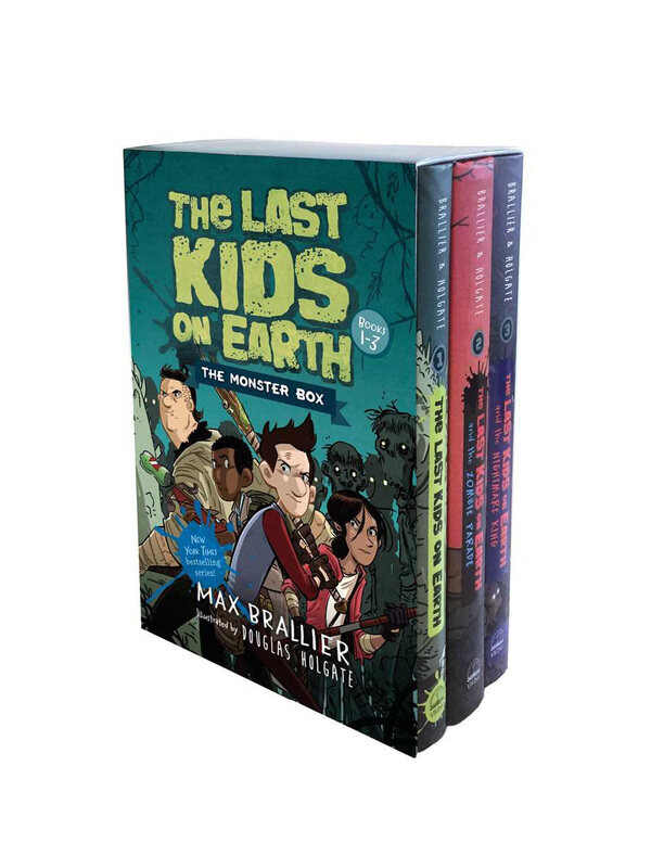 The Last Kids on Earth: 3 Books the Monster Box, Hardcover Book, By: Max Brallier
The Last Kids on Earth: 3 Books the Monster Box, Hardcover Book, By: Max Brallier