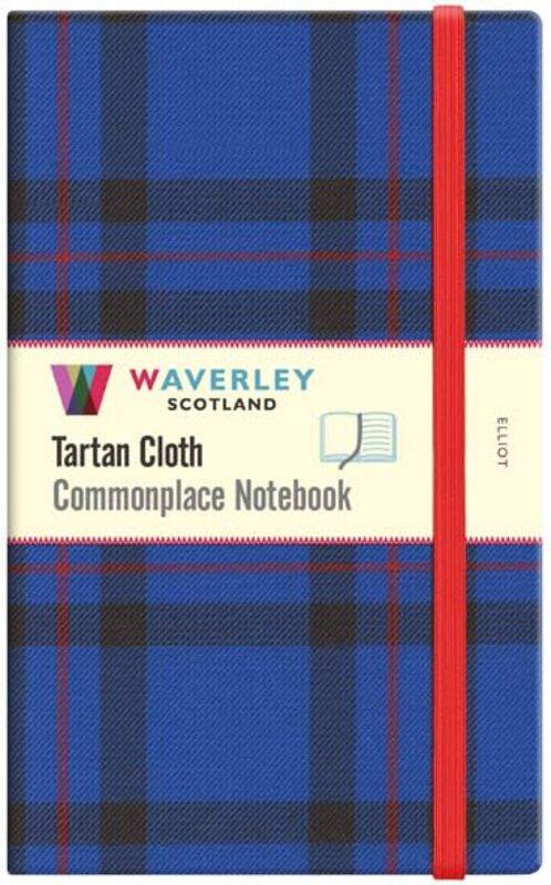 Elliot Waverley Tartan Cloth Commonplace Large 21 x 13cm Notebook by Franklyn M BranleyKevin O'Malley-Hardcover
Elliot Waverley Tartan Cloth Commonplace Large 21 x 13cm Notebook by Franklyn M BranleyKevin O'Malley-Hardcover