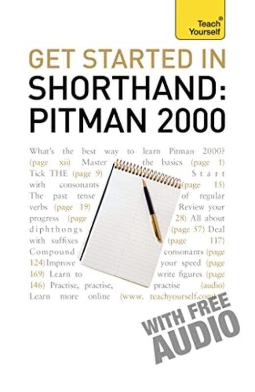 Get Started In Shorthand Pitman 2000 by George George Lizos Lizos-Paperback
Get Started In Shorthand Pitman 2000 by George George Lizos Lizos-Paperback