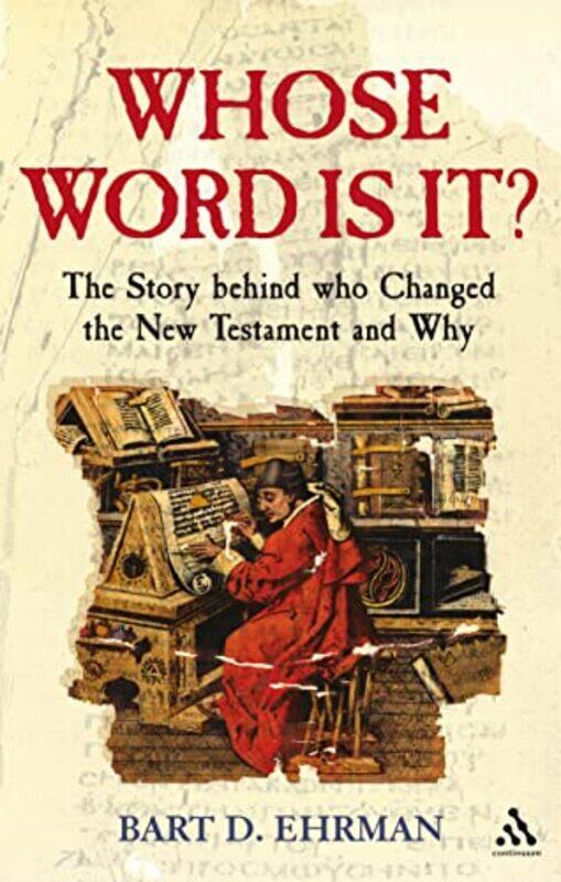 Whose Word Is It The Story Behind Who Changed The New Testament And Why By Ehrman, Bart D. - Paperback
Whose Word Is It The Story Behind Who Changed The New Testament And Why By Ehrman, Bart D. - Paperback