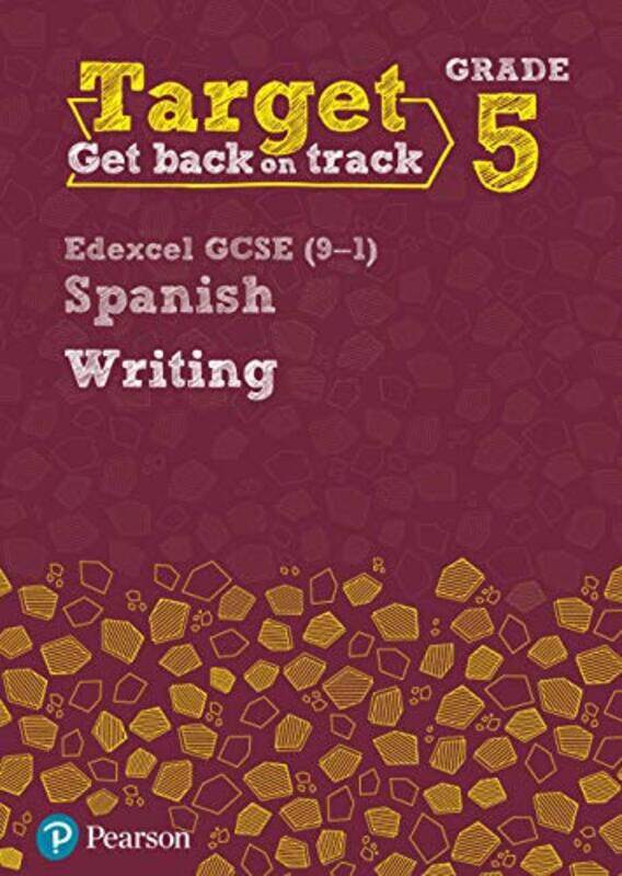 Target Grade 5 Writing Edexcel GCSE 91 Spanish Workbook by Nicholas Awde-Paperback
Target Grade 5 Writing Edexcel GCSE 91 Spanish Workbook by Nicholas Awde-Paperback